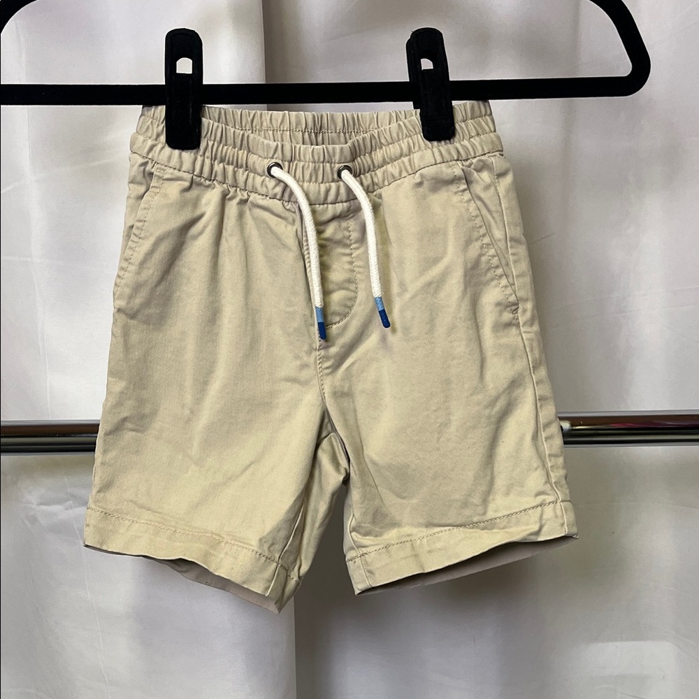 GAP kids sand Khaki Drawstring easy pull on Shorts XS